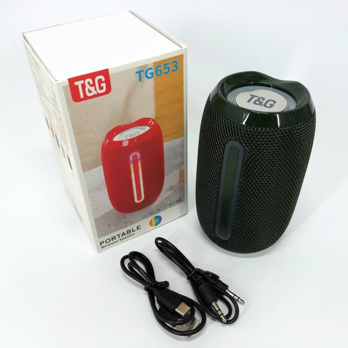Активні колонки для дому TG653, Колонка акустична для вулиці, Bluetooth колонка радіо на ремені VL-92