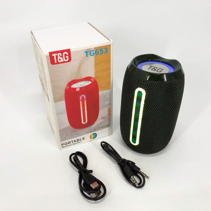 Активні колонки для дому TG653, Колонка акустична для вулиці, Bluetooth колонка радіо на ремені VL-92