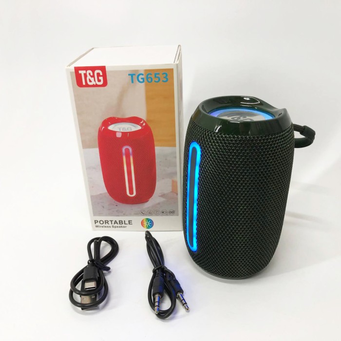 Активні колонки для дому TG653, Колонка акустична для вулиці, Bluetooth колонка радіо на ремені VL-92