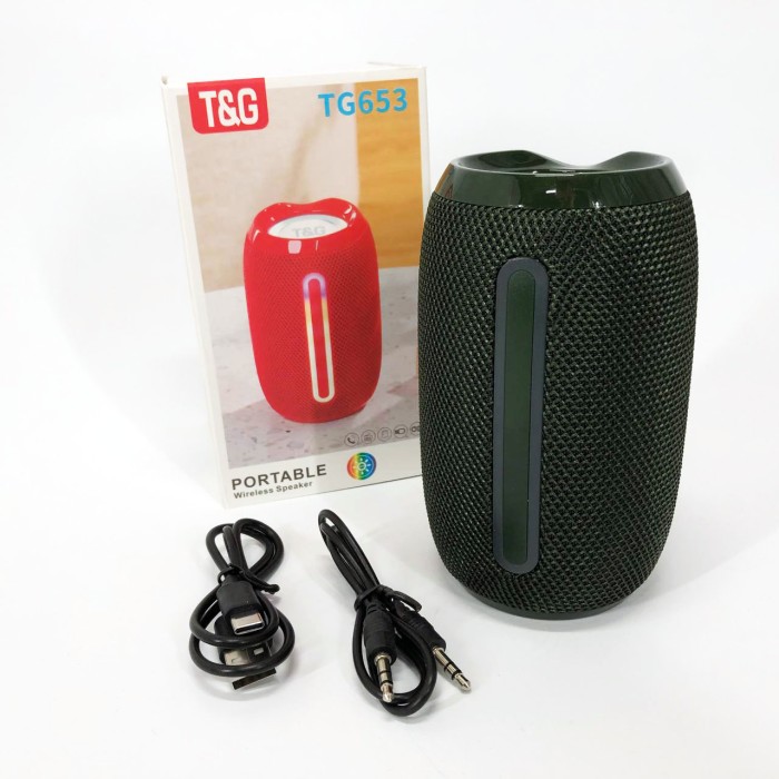 Активні колонки для дому TG653, Колонка акустична для вулиці, Bluetooth колонка радіо на ремені VL-92