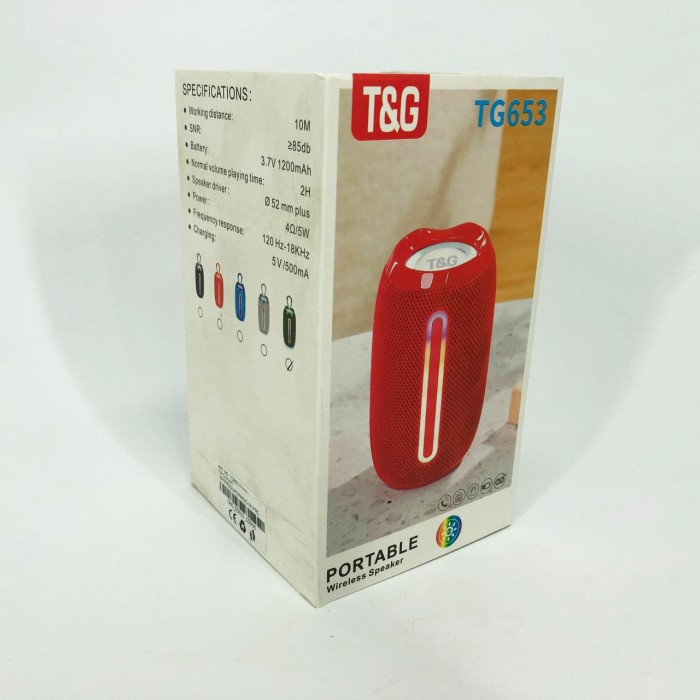 Акустичні колонки TG653, Гучна якісна блютуз колонка, Блютуз-колонка ZK-172 з usb-портом