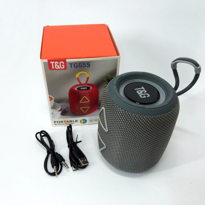 Переносна колонка для вечірки TG655, Бездротова колонка переносна гучна для вечірки на вулиці EH-69