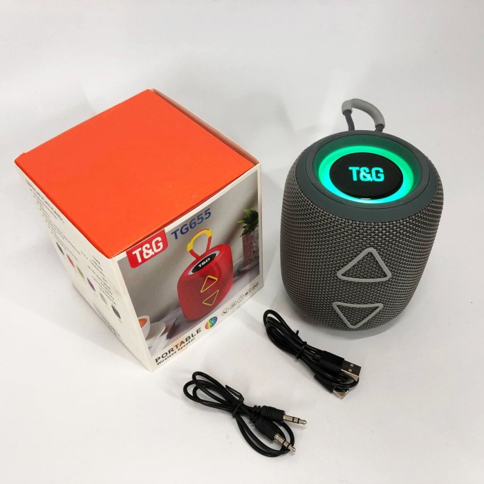 Переносна колонка для вечірки TG655, Бездротова колонка переносна гучна для вечірки на вулиці EH-69