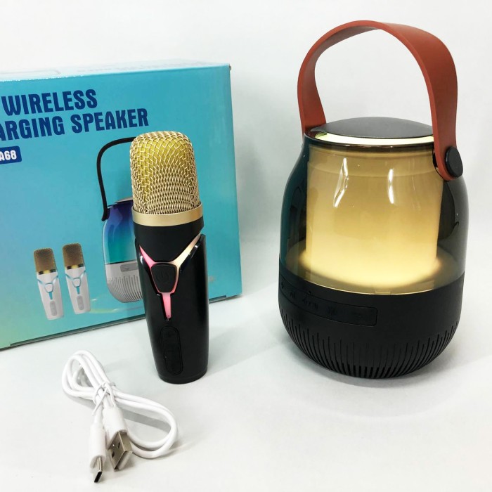 Караоке-мікрофон з блютуз краще, Бездротовий блютуз мікрофон, Bluetooth мікрофон караоке для дому DL-87