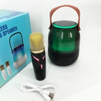 Акустика караоке мікрофон XM-A68, Караоке домашнє дитяче Блютуз мікрофон для домашнього LI-70