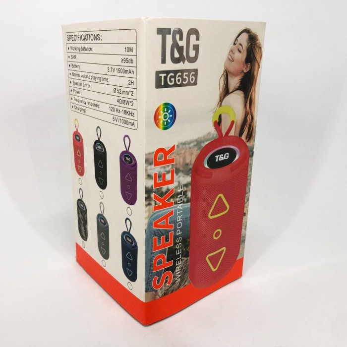 Бездротова bluetooth колонка TG656, Колонка для вечірки на вулиці акустична для вулиці IW-95