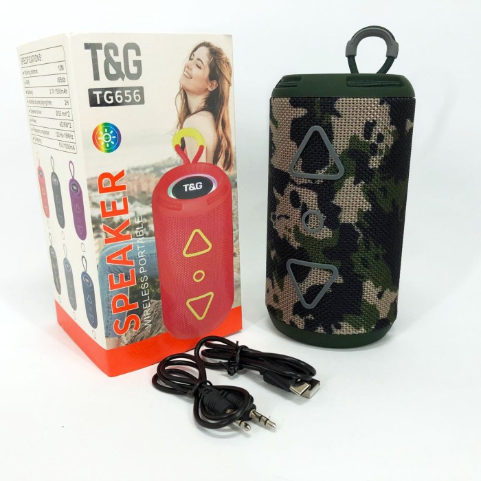 Бездротова bluetooth колонка TG656, Колонка для вечірки на вулиці акустична для вулиці IW-95