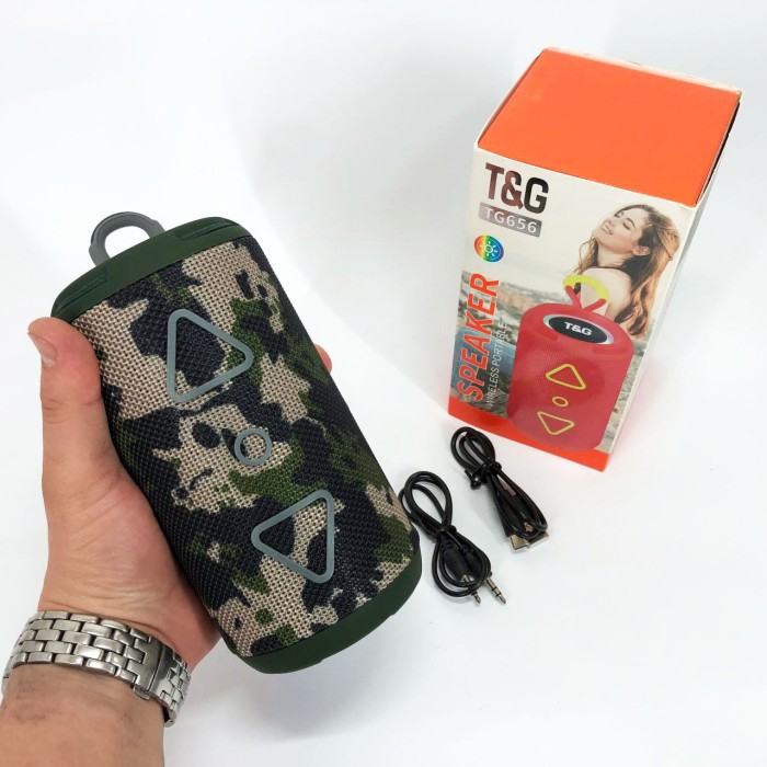 Портативна акустична bluetooth колонка, Колонка з підсвічуванням і зарядкою Хороша bluetooth ZU-68