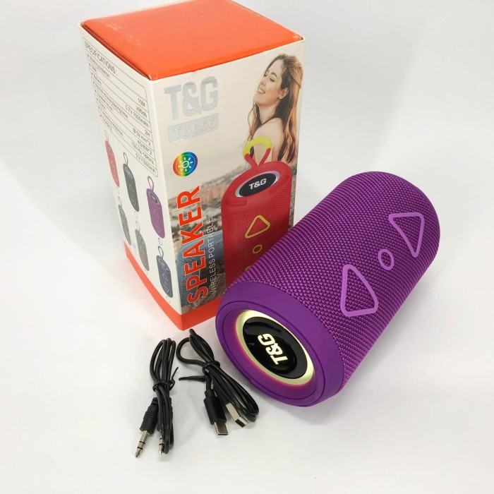 Блютуз колонка з флешкою TG656, Акумуляторна bluetooth колонка, Вулична блютуз колонка з TO-429 гучним звуком