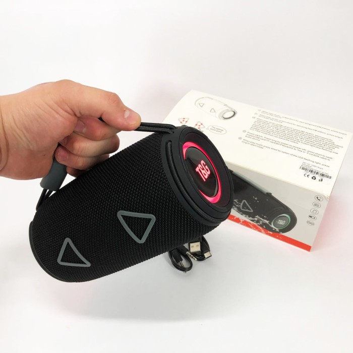 Bluetooth стерео колонка з радіо TG657, Bluetooth музична колонка, Блютуз аудіо приймач QK-13