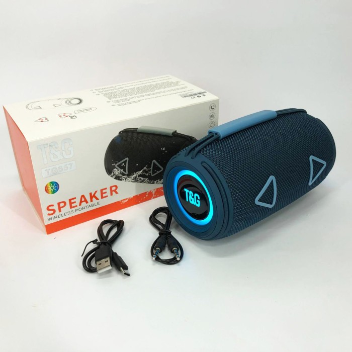 Портативна колонка з підтримкою bluetooth TG657, Bluetooth колонка з радіо, Колонки для музики вдома ZU-28