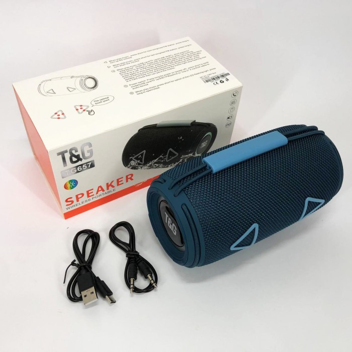 Портативна колонка з підтримкою bluetooth TG657, Bluetooth колонка з радіо, Колонки для музики вдома ZU-28