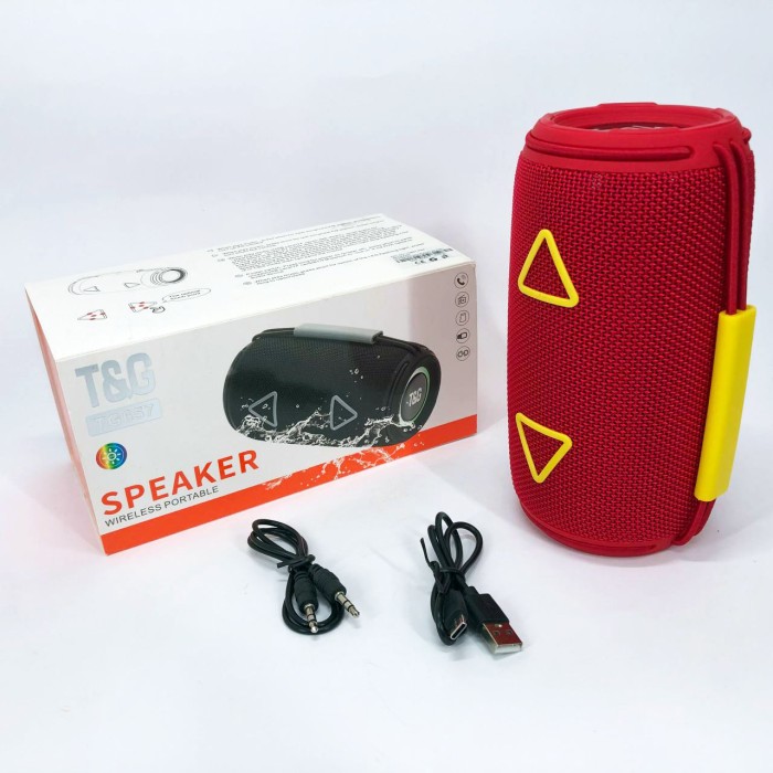 Bluetooth колонка з USB і AUX входом TG657, Колонки для музики вдома, Блютуз акустика з радіо UN-75