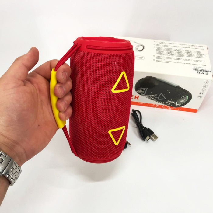 Bluetooth стерео колонка з радіо TG657, Гучна блютуз колонка, Колонка з входом CG-306 і мікрофоном