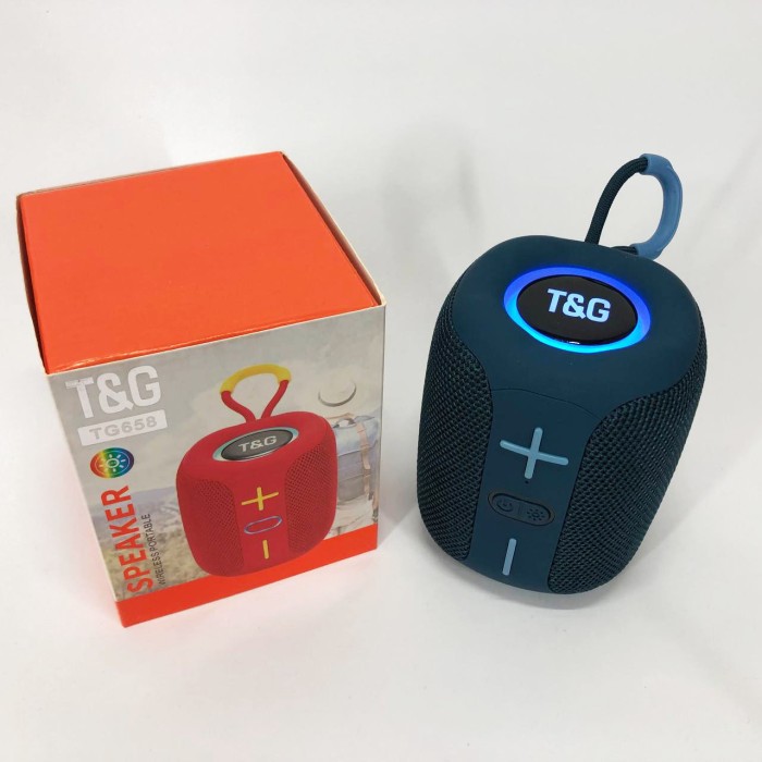 Блютуз-колонка з можливістю під'єднання флешки TG658, Блютуз колонка з JE-771 хорошим звуком