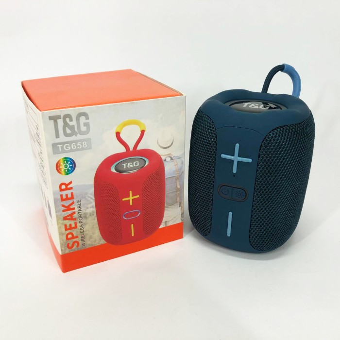 Блютуз-колонка з можливістю під'єднання флешки TG658, Блютуз колонка з JE-771 хорошим звуком