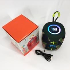 Bluetooth стерео колонка з функцією радіо TG658, Гучна блютуз колонка, XD-494 що світиться