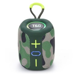 Bluetooth стерео колонка з функцією радіо TG658, Гучна блютуз колонка, XD-494 що світиться
