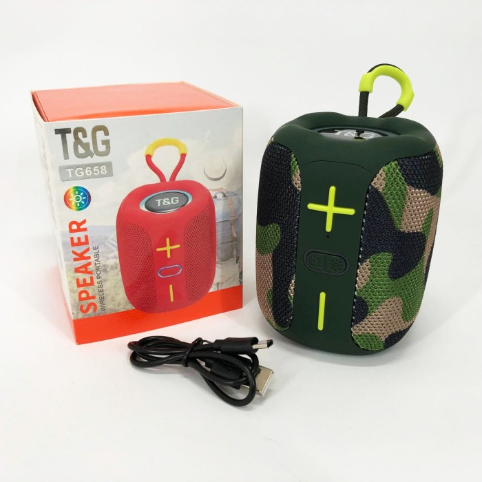 Потужна колонка блютуз TG658, Bluetooth стерео колонка з функцією радіо, Гучна якісна EW-272 блютуз колонка