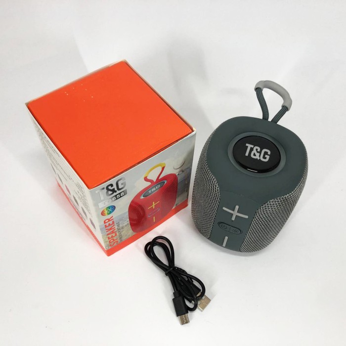 Bluetooth колонка з красивим підсвічуванням TG658, Колонка з підтримкою microSD акумуляторна TB-64