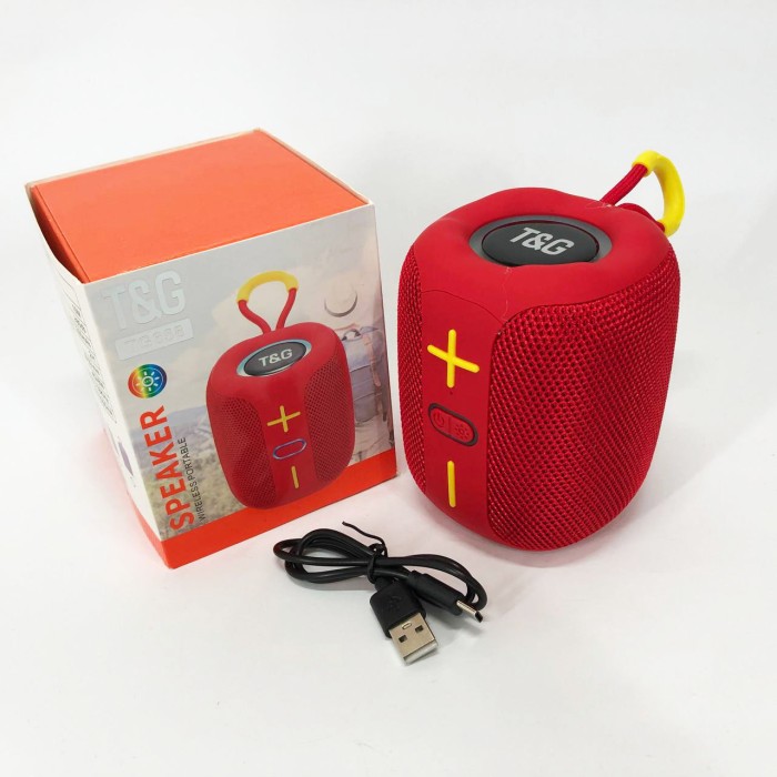 Bluetooth колонка радіо на ремені TG658, Колонка музична з підсвічуванням bluetooth BL-80