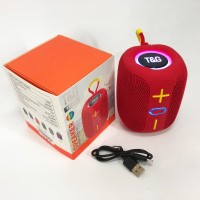 Колонка активна акумуляторна TG658, Портативна колонка з led підсвічуванням Хороша для музики YI-96