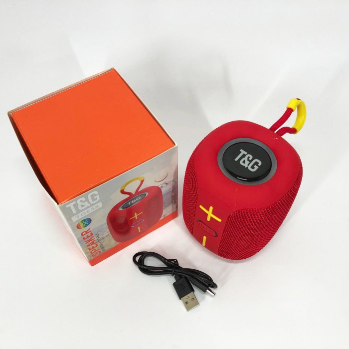 Колонка активна акумуляторна TG658, Портативна колонка з led підсвічуванням Хороша для музики YI-96