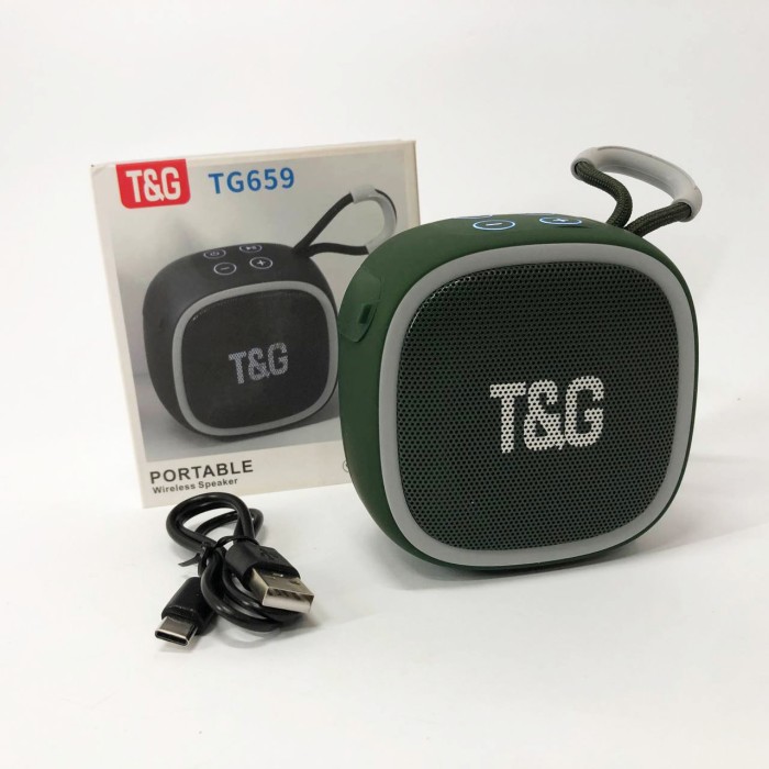 Портативна колонка з Bluetooth TG659, Бездротова bluetooth колонка для вечірок з ду AI-36