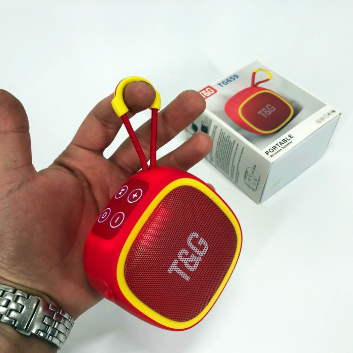 Активна блютуз колонка TG659, Блютуз-колонка з usb-портом, Вулична блютуз колонка з UO-106 гучним звуком