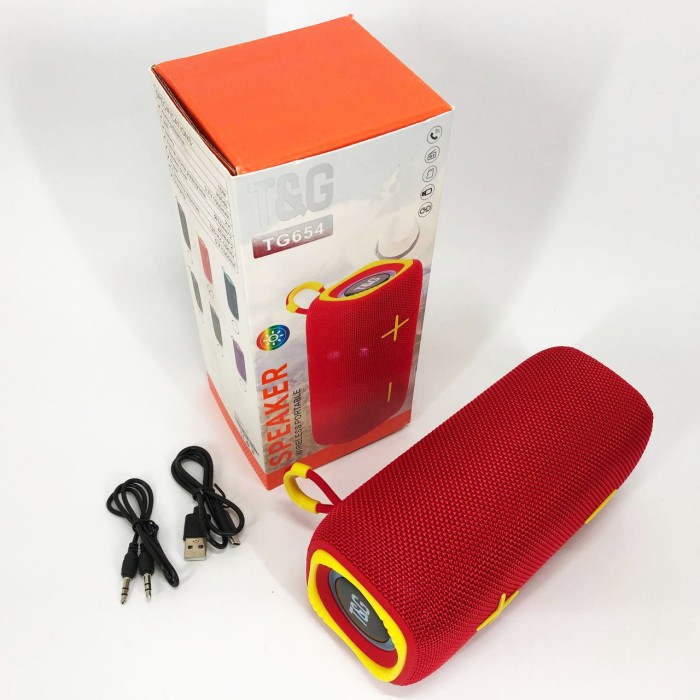 Bluetooth колонка з usb-портом TG654, Бездротова bluetooth колонка світлодіодна AB-49