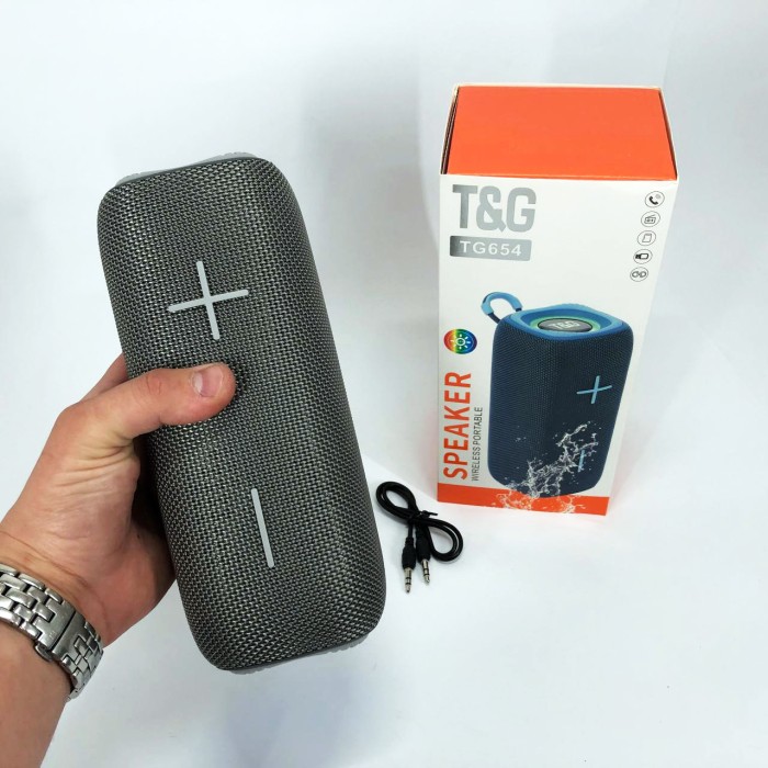 Акустичні колонки з led підсвічуванням TG654, Бездротова bluetooth колонка, Колонка Bluetooth бюджетна RW-89