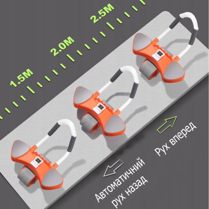 Автоматичний тренажер для живота, коліщатко для живота з подушечкою для пуш-апу NZ-35