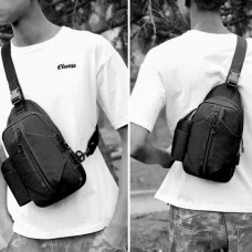 Сумка натовська тактична, Чоловіча сумка через плече нагрудна через плече військова маскування HO-31