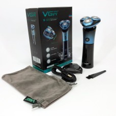 Портативна електробритва для бороди VGR V-326, Професійна бритва з акумулятором, Бритви електричні HY-87