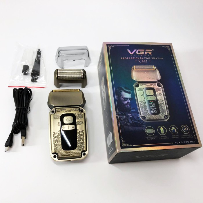 Професійна електробритва VGR, Портативна чоловіча професійна бритва бритва для волосся GY-56