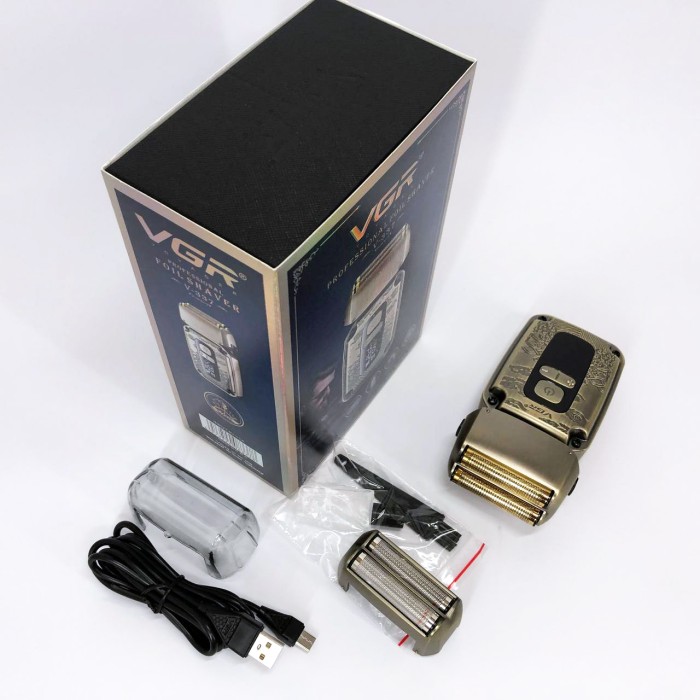 Професійна електробритва VGR, Портативна чоловіча професійна бритва бритва для волосся GY-56