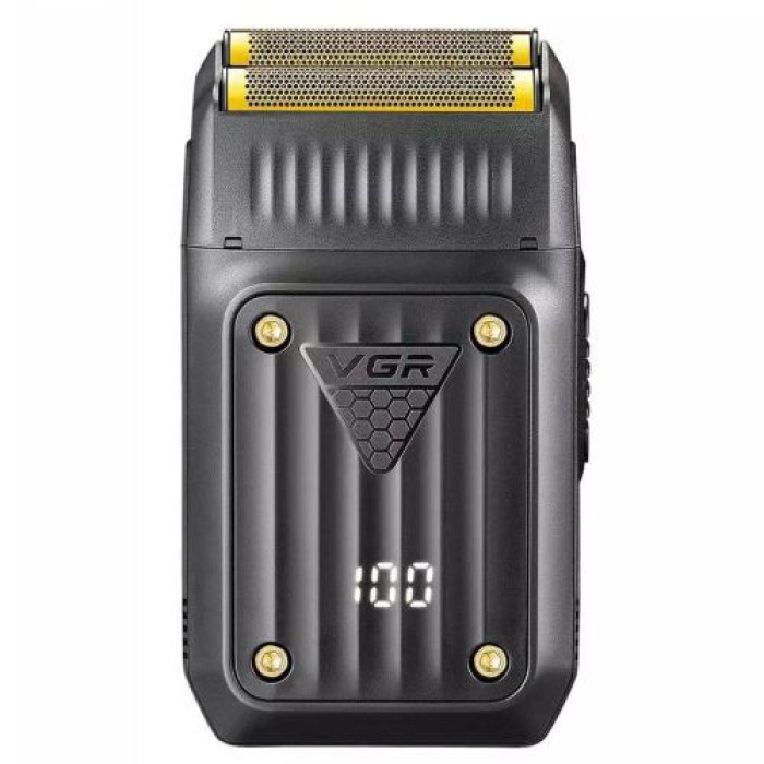 Електробритва чоловіча бездротова VGR, Електробритва для догляду за бородою, Бритва для сухого гоління UX-18