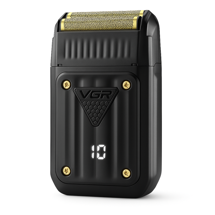 Електробритва для густої бороди, Електрична бритва для догляду за бородою, Бритва сітчаста професійна PL-55