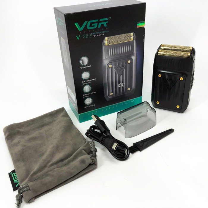 Електробритва для густої бороди, Електрична бритва для догляду за бородою, Бритва сітчаста професійна PL-55