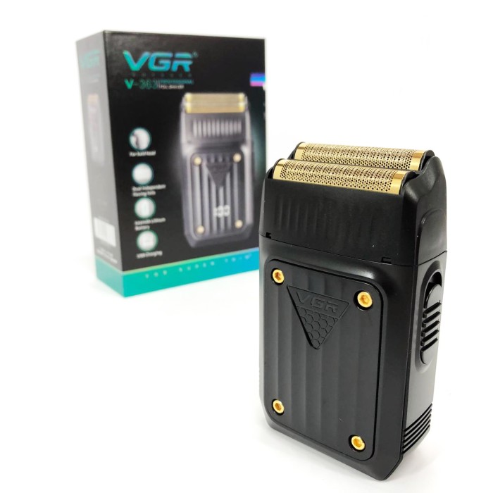 Електробритва для густої бороди, Електрична бритва для догляду за бородою, Бритва сітчаста професійна PL-55