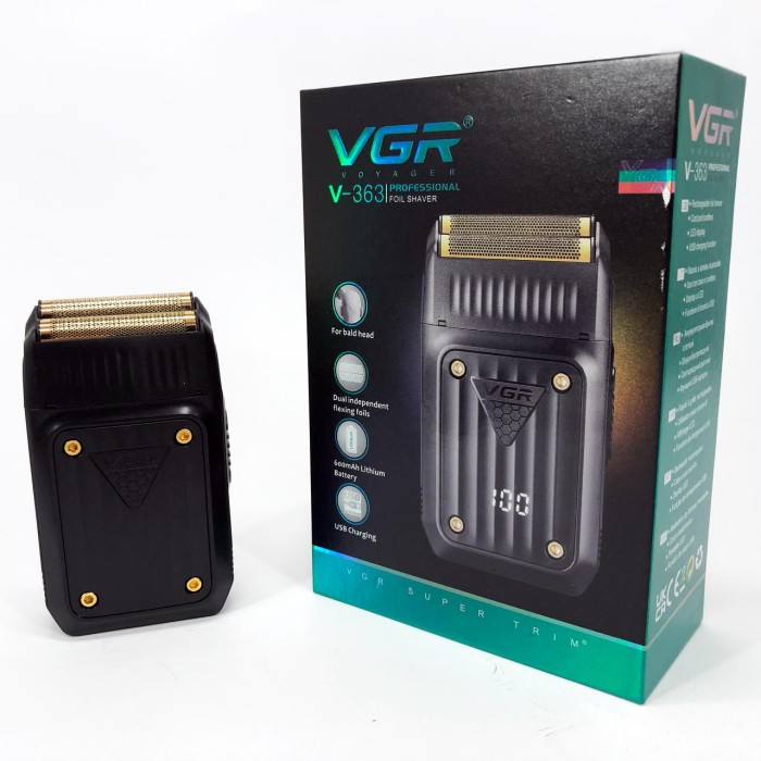 Електробритва для густої бороди, Електрична бритва для догляду за бородою, Бритва сітчаста професійна PL-55