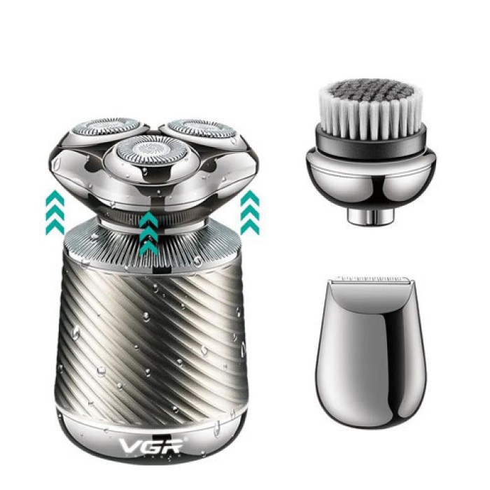 Універсальний акумуляторний тример для бороди VGR V-391, Чоловіча акумуляторна електробритва LH-39