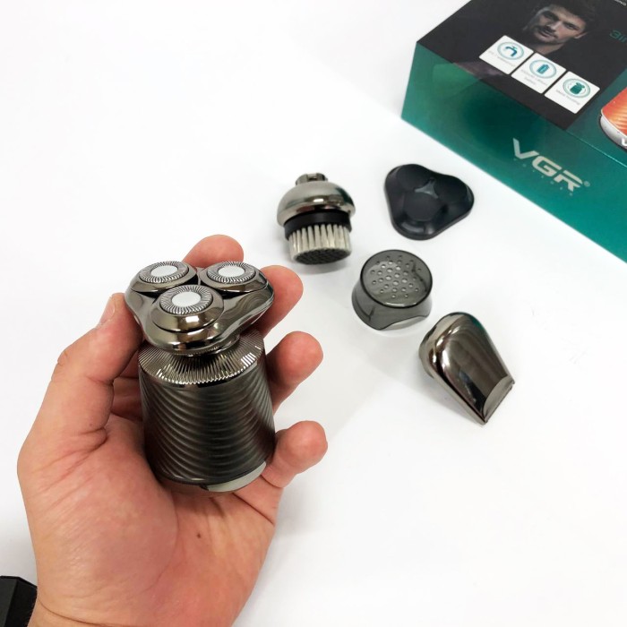 Універсальний акумуляторний тример для бороди VGR V-391, Чоловіча акумуляторна електробритва LH-39