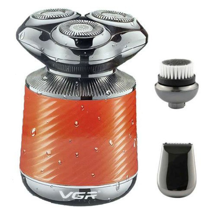 Компактна електробритва чоловіча VGR V-391, Бритва для сухого гоління, Професійна бритва для волосся TV-61