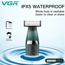 Електробритва VGR V-393 Shaver професійна водонепроникна, чоловіча машинка для гоління