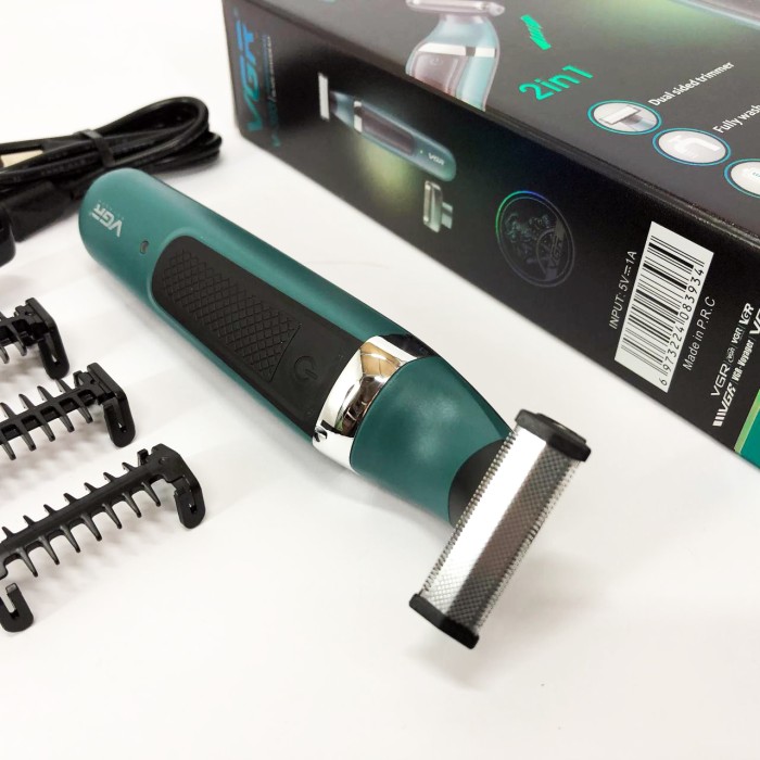 Електробритва VGR V-393 Shaver професійна водонепроникна, чоловіча машинка для гоління