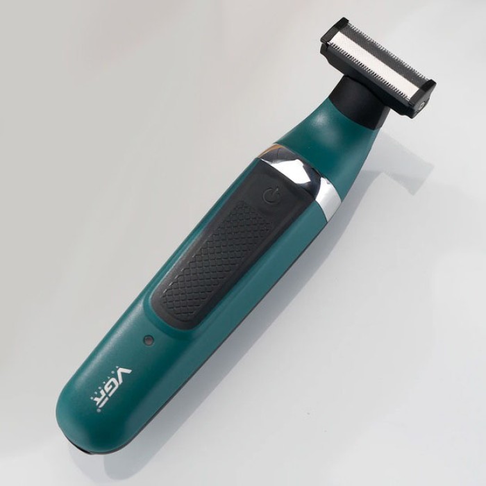 Акумуляторний прилад для видалення волосся VGR, Електричний тример для бороди і бакенбардів VF-89