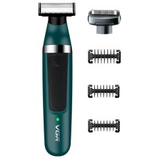 Бритва тример для чоловіків, Тример бездротовий, Електрична машинка з насадкою для бороди NE-33