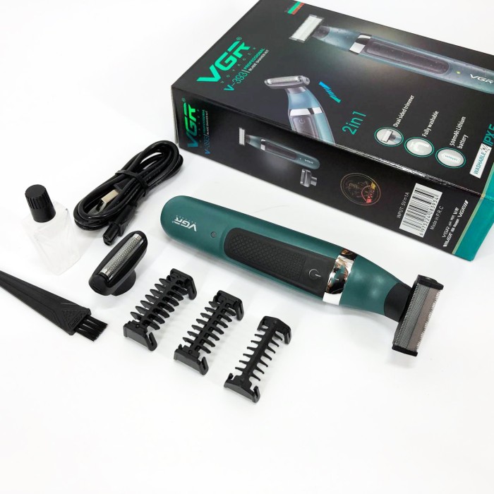 Професійна бритва для волосся VGR, Бездротовий акумуляторний тример для стрижки волосся MX-89