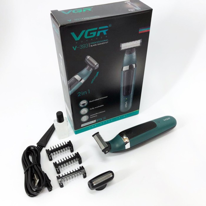 Професійна бритва для волосся VGR, Бездротовий акумуляторний тример для стрижки волосся MX-89